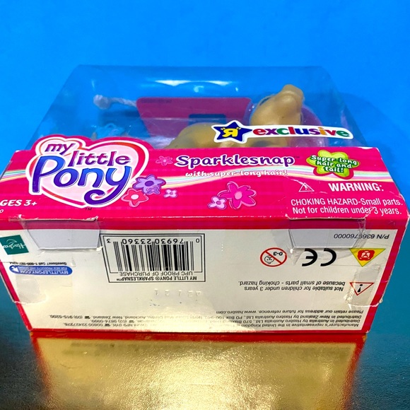 MY LITTLE PONY G3 NWT VTG 2004 TOYS R US EXCLUSIVE SPARKLESNAP PONY FIGURE - Picture 16 of 16